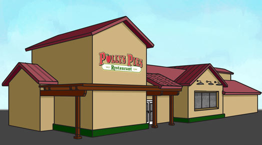 Polly's Pies Whittier Exterior